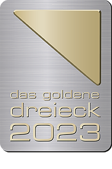 Logo "das goldene dreieck 2023"