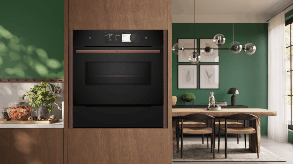 Neff-Dampfschublade-mit-Backofen Neuheiten bei Gaggenau und Neff 2026