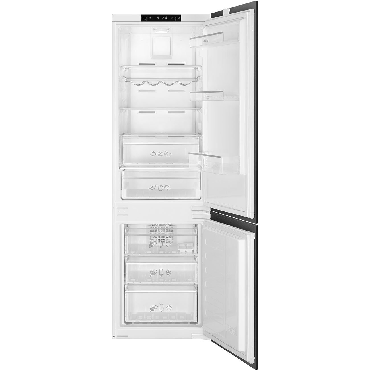 Smeg Einbau Kühl-Gefrierkombination