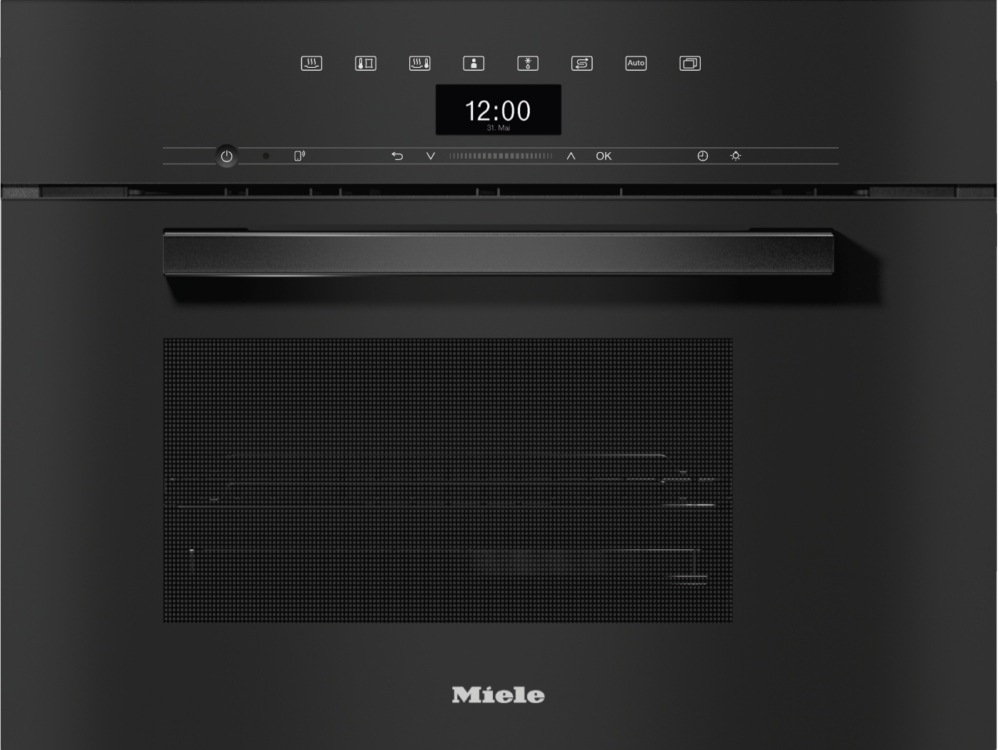 Miele Dampfgarer DG 7440 Obsidianschwarz