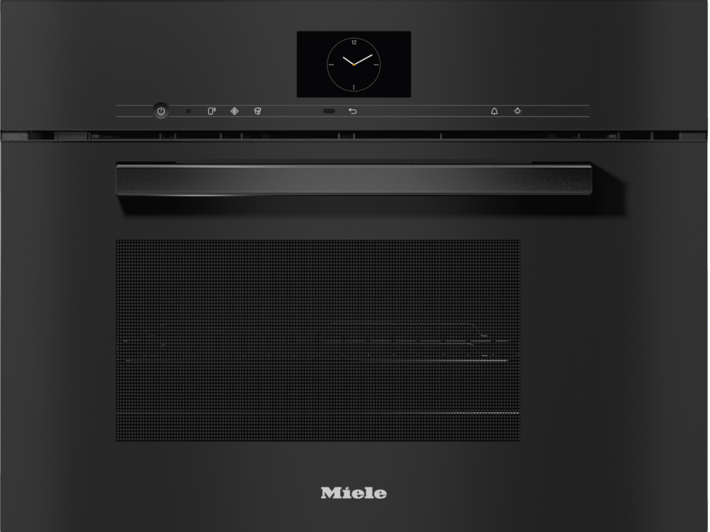 Miele Dampfgarer mit Mikrowelle DGM 7640 Obsidianschwarz