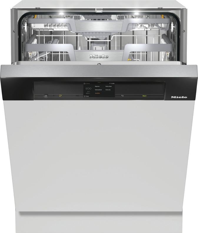 Miele Geschirrspüler G 7920 SCi AutoDos Integrierbar Obsidianschwarz
